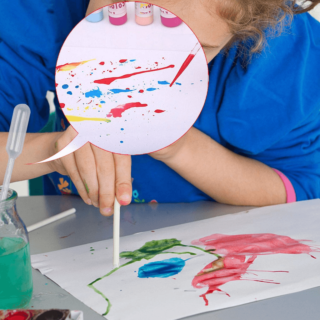 Plastic Disposable Pipettes Transparent Graduated Transfer Pipettes Droppers 6