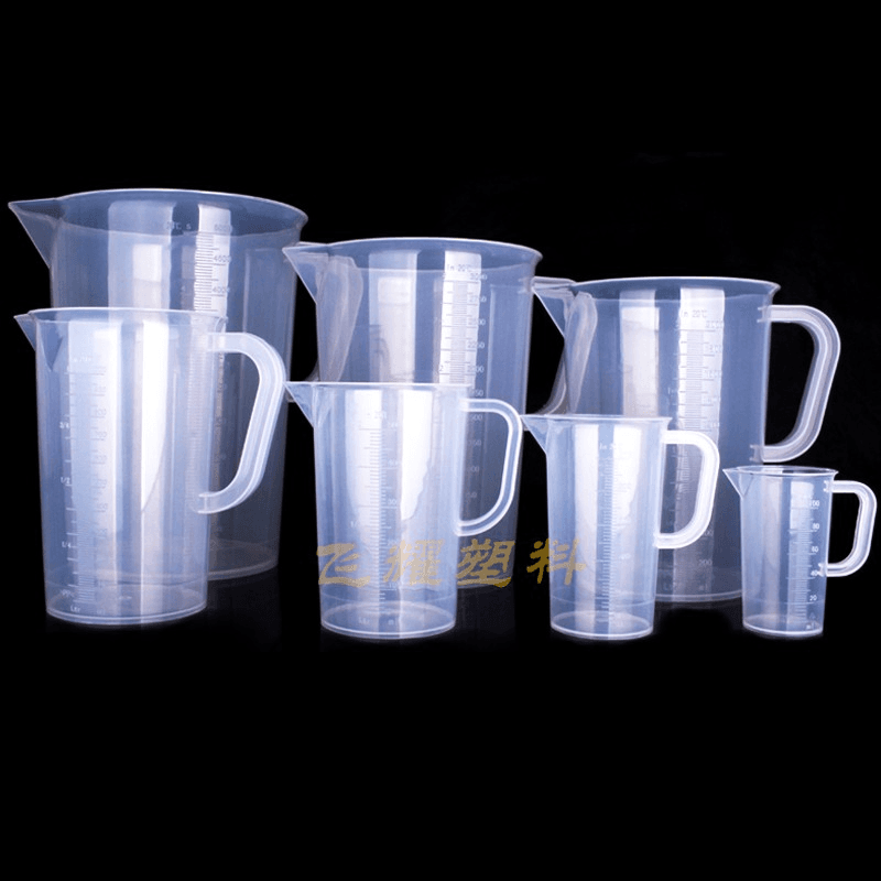 Plastic Measuring Cup Jug for Kitchen Laboratory