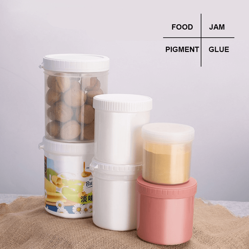 Plastic Pop Can Empty Canisters & Jars Food Grade PP Storage Can 4