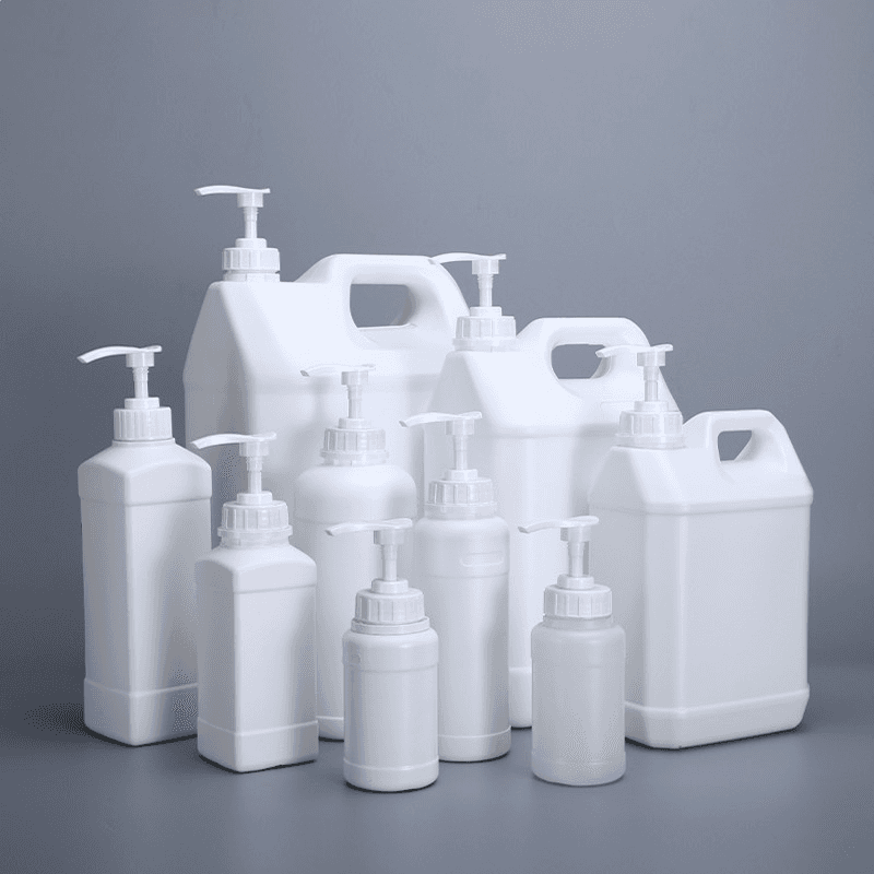 HDPE Pump Bottle Plastic Split Bottle with Pump 2