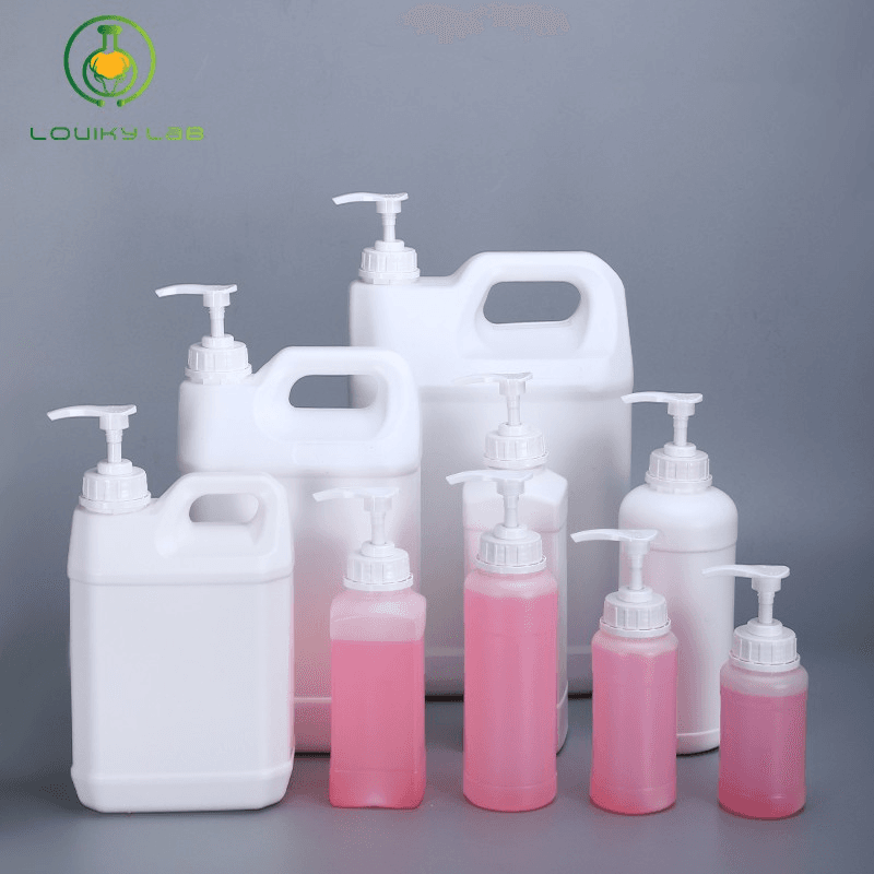 HDPE Pump Bottle Plastic Split Bottle with Pump