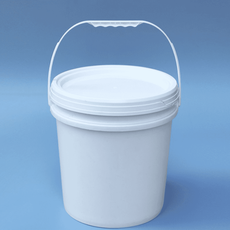 1L 2L 3L 5L Plastic Bucket with lid Food Grade PP Round Bucket with Handle Storage Bucket Paint Bucket for Home 5