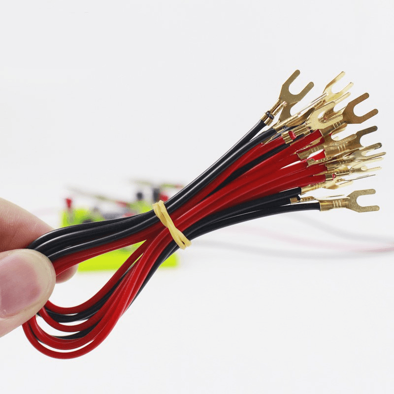 U-shaped Wire Electrical Experiment Lead Circuit Connection Copper Wire for Physics Experiment 4