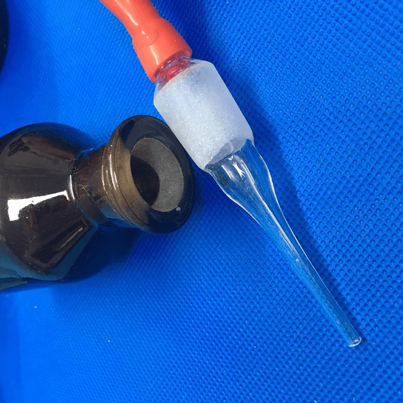 30/60/125ml Glass Dropper Pipette Bottle Transparent & Amber Lab Dropping Bottle with Red Rubber Cap for Laboratory 6