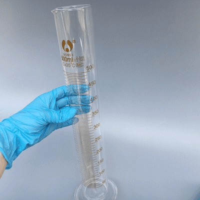 5/10/25/50/100/250ml Thick Glass Graduated Measuring Cylinder Set Chemistry Lab Measure Instrument for Laboratory 2