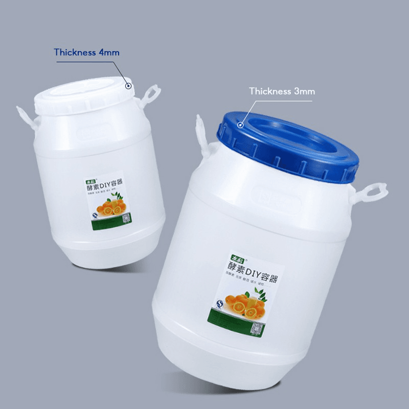50L Enzyme Barrel Food Grade Thickened Plastic Bucket Household Fermentation Seal Bucket 4