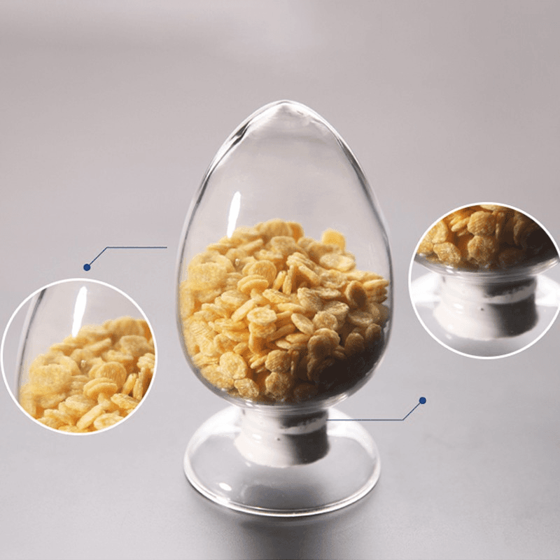 Conical Glass Seed Bottle 125ml 250ml 500ml Transparent Display Bottle with Stopper for Laboratory 3