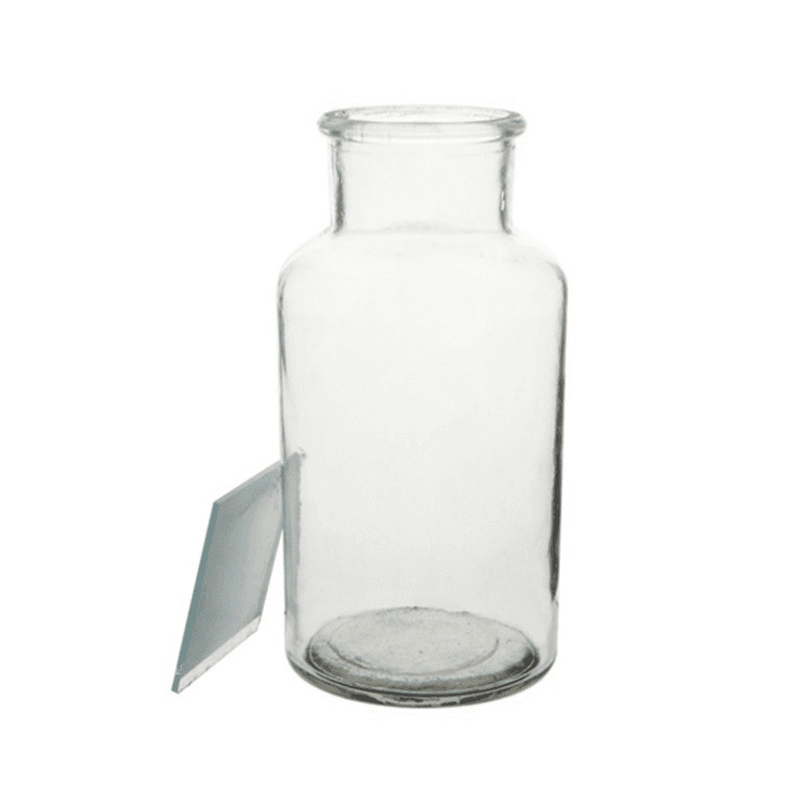 60/125/250/500ml Gas Collecting Bottle with Glass Stopper Glass Gas Cylinder 2