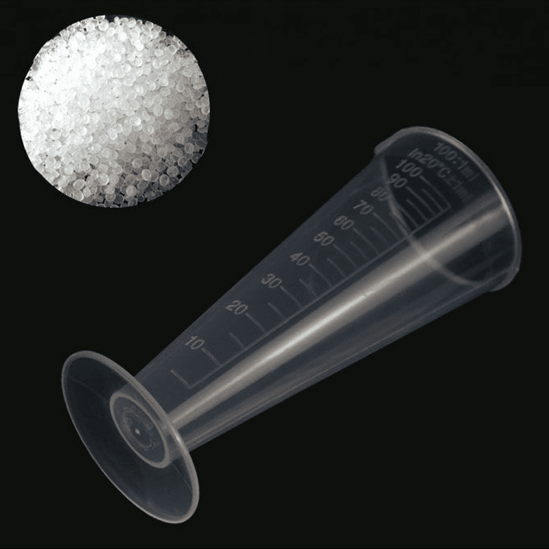 100ml Triangle Measuring Cup Lab Plastic Conical Graduated Cylinder for Kitchen Laboratory 6